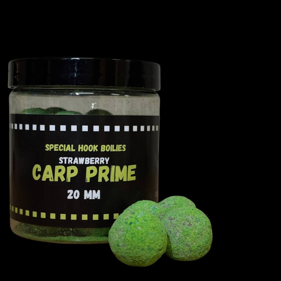 CarpPrime Special Hook Boilies Strawberry 20mm