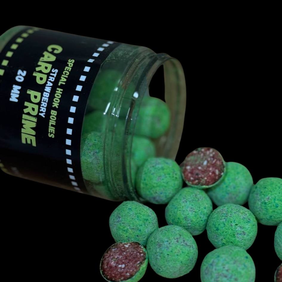 CarpPrime Special Hook Boilies Strawberry 20mm