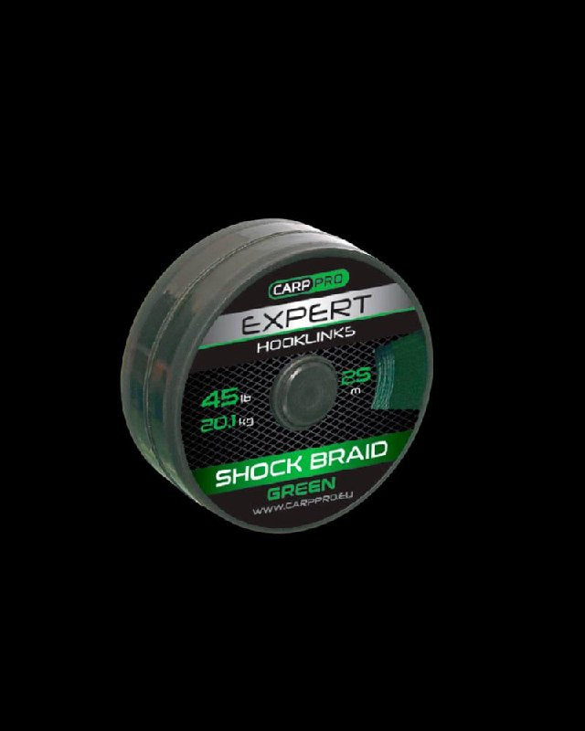 Carp Pro Shock Braid Green 25m 45lb